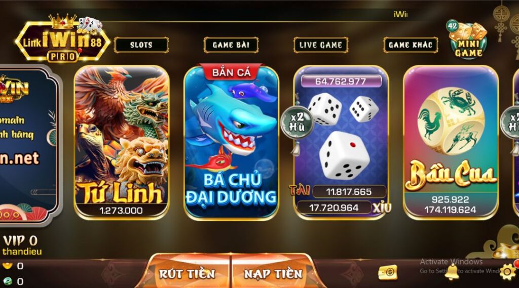 Giới thiệu cổng game iWin địa chỉ giải trí lý tưởng cho game thủ